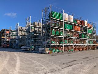 Palettenregal Grosse Lagertechnik